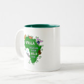 Tasse 2 Couleurs Afrique sauvage (Devant gauche)