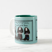 Tasse 2 Couleurs Agenouillement "grêle Mary de trois nonnes (Devant gauche)