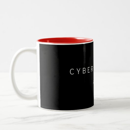 Tasse 2 Couleurs Agent de cybersécurité (Gauche)