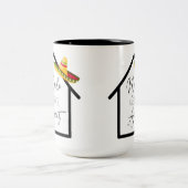 Tasse 2 Couleurs Agent immobilier moyen Nacho (Centre)
