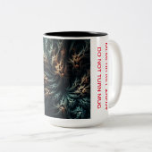 TASSE 2 COULEURS AGENT MEMÉTIQUE TUANT (Devant droit)