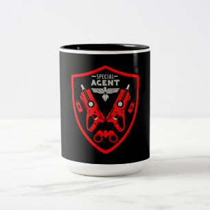 Tasse 2 Couleurs Agent spécial