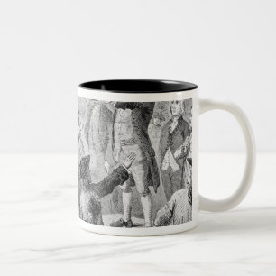 Tasse 2 Couleurs Agneau de John parlant aux fils de la réunion de