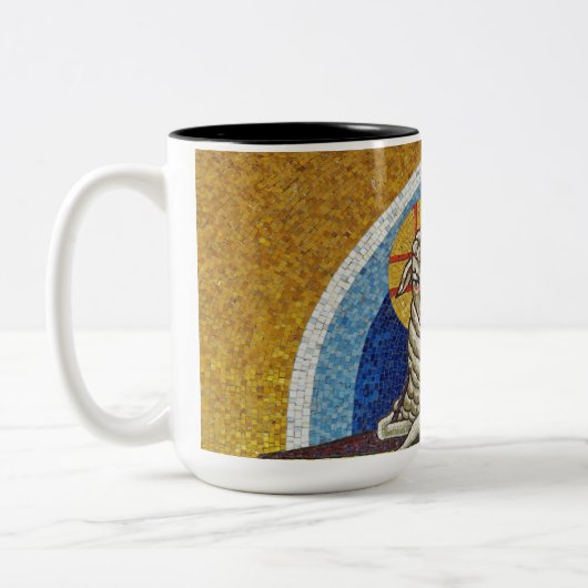 Tasse 2 Couleurs Agnus Dei (Gauche)