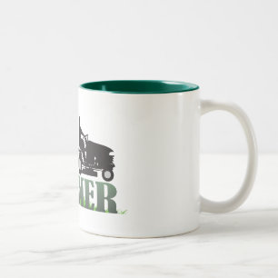 Tasse 2 Couleurs Agriculteur de pelouse