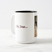 Tasse 2 Couleurs Ah, cher (Devant gauche)