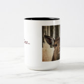 Tasse 2 Couleurs Ah, cher (Centre)