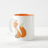 Tasse 2 Couleurs Ah, dans l'intéret de Fox (Devant gauche)