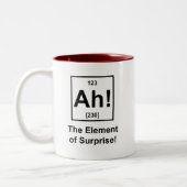 Tasse 2 Couleurs Ah ! L'effet de surprise (Gauche)