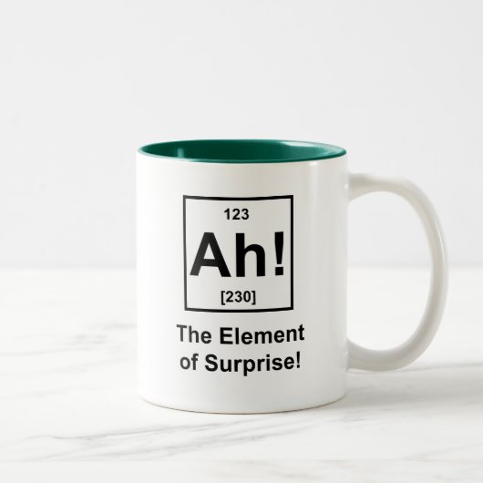 Tasse 2 Couleurs Ah ! L'effet de surprise (Droit)