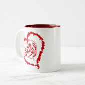 Tasse 2 Couleurs AhlyLove (Devant gauche)