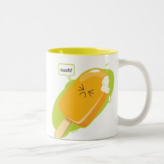 Tasse 2 Couleurs Aïe ! (Droit)