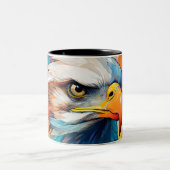 Tasse 2 Couleurs Aigle (Centre)