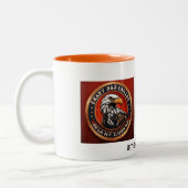 Tasse 2 Couleurs Aigle Américain (Gauche)