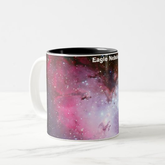 Tasse 2 Couleurs Aigle Nebula (Devant gauche)