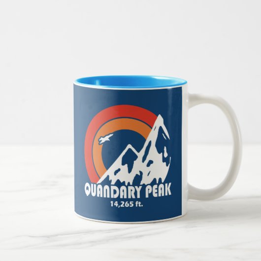 Tasse 2 Couleurs Aigle Sun Quandary Peak (Droit)
