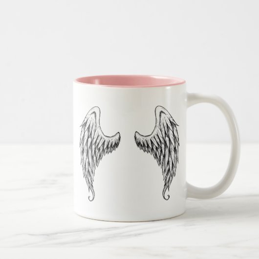 Tasse 2 Couleurs Ailes d'ange (Droit)