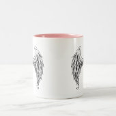 Tasse 2 Couleurs Ailes d'ange (Centre)