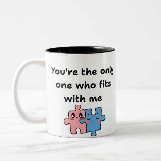 Tasse 2 Couleurs Aime (Gauche)