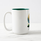 Tasse 2 Couleurs Aimer le mouton (Gauche)