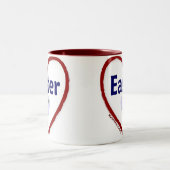 Tasse 2 Couleurs Aimer Pâques (Centre)