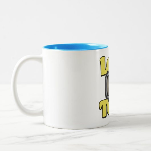 Tasse 2 Couleurs Aimer Telly (Gauche)