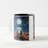 Tasse 2 Couleurs Aimer toujours (Devant gauche)