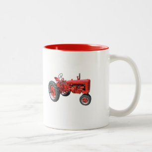 Tasse 2 Couleurs Aimez ces vieux tracteurs