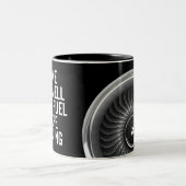 Tasse 2 Couleurs aimez le kérosène d'odeur (Centre)