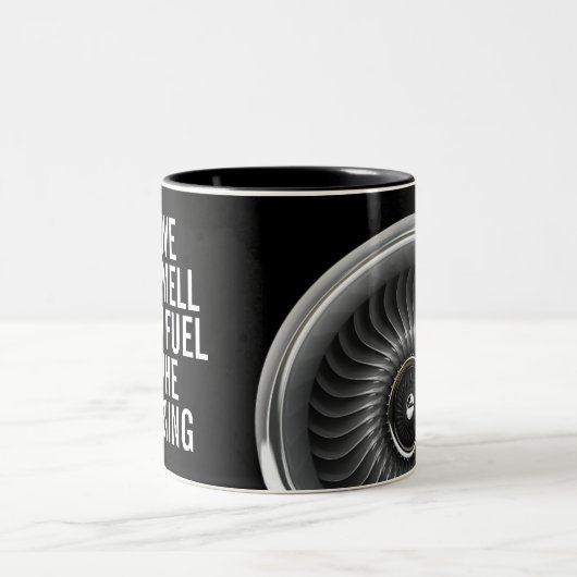 Tasse 2 Couleurs aimez le kérosène d'odeur (Centre)