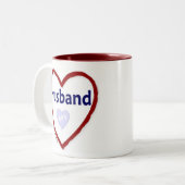 Tasse 2 Couleurs Aimez Mon Mari (Devant gauche)