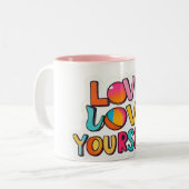 Tasse 2 Couleurs Aimez-vous (Devant gauche)
