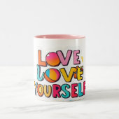 Tasse 2 Couleurs Aimez-vous (Centre)