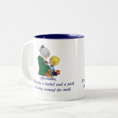 Tasse 2 Couleurs Aimez-vous grand-maman ! (Devant gauche)