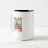 Tasse 2 Couleurs Airedale Terrier (Devant gauche)