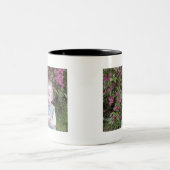 Tasse 2 Couleurs Ajouter 2 photos - Collage simple sur les deux côt (Centre)