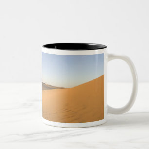 Tasse 2 Couleurs Akakus, désert du Sahara, Fezzan, Libye.