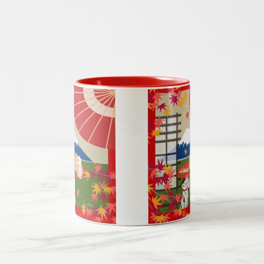 Tasse 2 Couleurs AKI Chow 2 tonus (Centre)