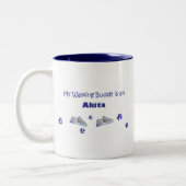 Tasse 2 Couleurs Akita (Gauche)