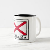 Tasse 2 Couleurs Alabama (Devant droit)