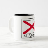 Tasse 2 Couleurs Alabama (Devant gauche)