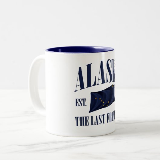 Tasse 2 Couleurs Alaska (Devant gauche)