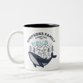 Tasse 2 Couleurs Alaska Cruise Triage Custom Family Matching Group (Gauche)