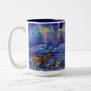 Tasse 2 Couleurs Alaska 'Tis Season Holiday Capitaine Cook Hotela