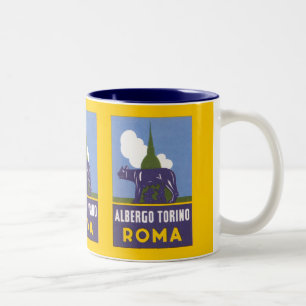 Tasse 2 Couleurs Albergo Torino