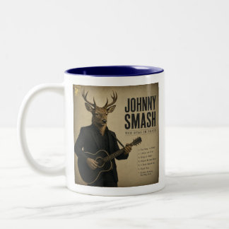 Tasse 2 Couleurs Album Johnny Smash : une parodie