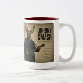 Tasse 2 Couleurs Album Johnny Smash : une parodie