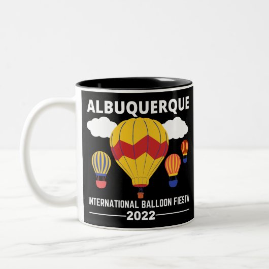 Tasse 2 Couleurs Albuquerque Balloon Fiesta 2022 (Gauche)