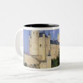 Tasse 2 Couleurs Alcazar, Ségovie, Castille Leon, Espagne (Devant gauche)