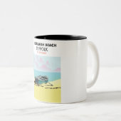 Tasse 2 Couleurs Aldeburgh Beach Suffolk (Devant droit)